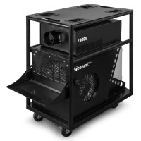 BeamZ Pro F3000 haze máquina niebla DMX trolley