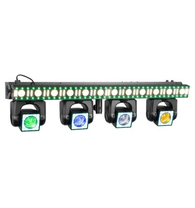 BeamZ ShowBar GO Edge con 4 moving heads y estrobo