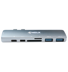 WELX WL7 Travel Hub USB-C HDMI para DJs