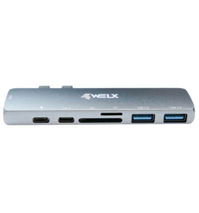 WELX WL7 Travel Hub USB-C HDMI para DJs
