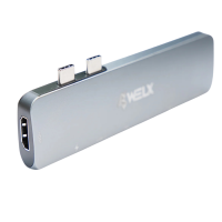 WELX WL7 Travel Hub USB-C HDMI para DJs