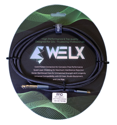 WELX USB R10 cable USB-C a jack 1.5m