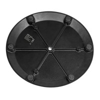 Vonyx MPS-B45R placa base redonda soporte DJ