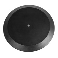 Vonyx MPS-B45R placa base redonda soporte DJ