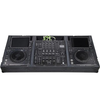 Walkasse WMCD-V103000XBK flight case DJ con ruedas