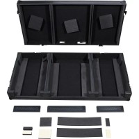 Walkasse WMCD-V103000XBK flight case DJ con ruedas