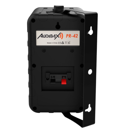 Audibax PR-42 Black altavoces con soportes pared