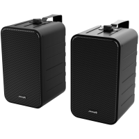 Audibax PR-42 Black altavoces con soportes pared