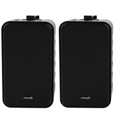 Audibax PR-42 Black altavoces con soportes pared