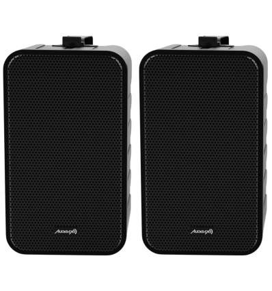 Audibax PR-42 Black altavoces con soportes pared