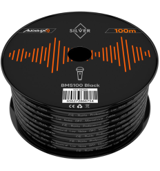 Audibax BSM100 cable micrófono 100m bobina profesional