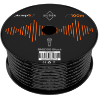 Audibax BSM100 cable micrófono 100m bobina profesional