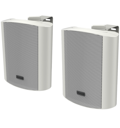 Audibax PR-52 White altavoces activos 100W con soportes