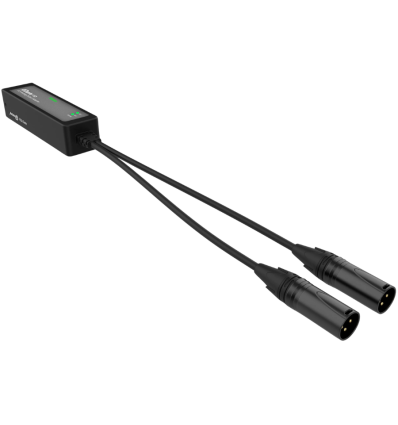 Audibax Pro R22O Dante adaptador audio profesional