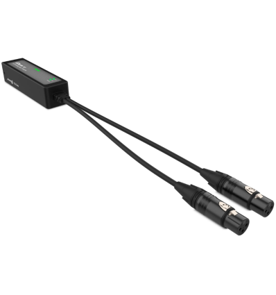 Audibax Pro R22I Dante adaptador entrada audio