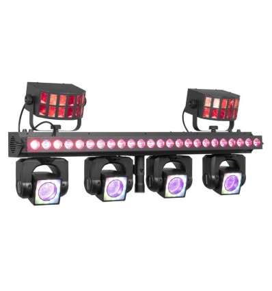 BeamZ Showbar Go Ultra luces DJ todo en uno