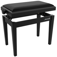Audibax KB600 Black banco piano regulable negro