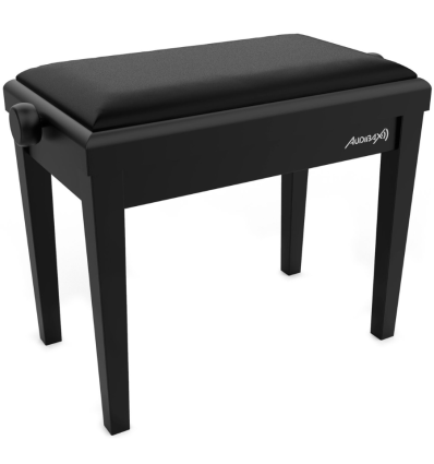 Audibax KB600 Black banco piano regulable negro