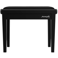 Audibax KB600 Black banco piano regulable negro