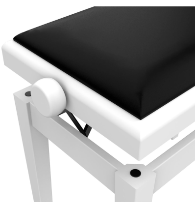 Audibax KB600 White banco piano regulable blanco