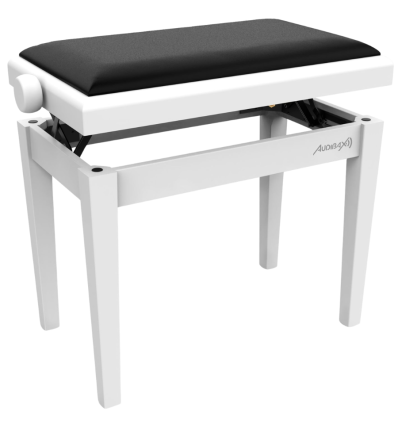 Audibax KB600 White banco piano regulable blanco