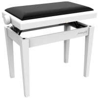 Audibax KB600 White banco piano regulable blanco