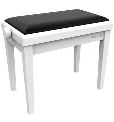 Audibax KB600 White banco piano regulable blanco