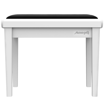 Audibax KB600 White banco piano regulable blanco