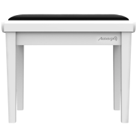 Audibax KB600 White banco piano regulable blanco