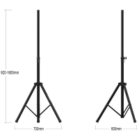 Audibax NEO 121 soporte altavoz trípode aluminio
