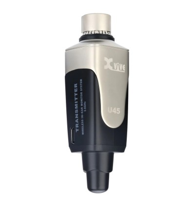 Xvive U45 Black sistema in ear inalámbrico UHF