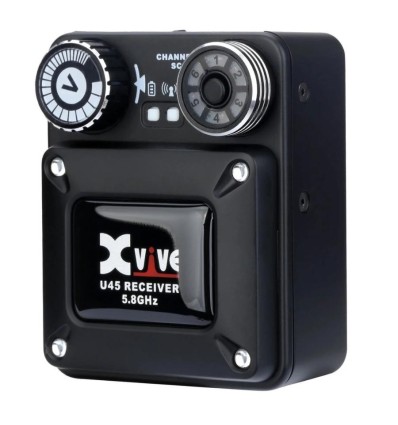 Xvive U45 Black sistema in ear inalámbrico UHF