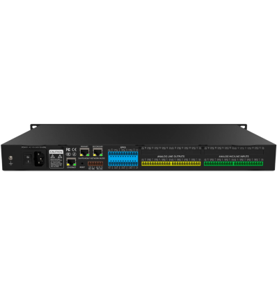 Audibax Pro M88 DSP Dante matriz audio profesional