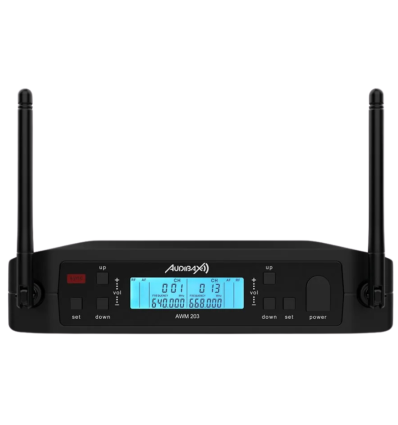 Audibax AWM 203 micrófono diadema inalámbrico UHF