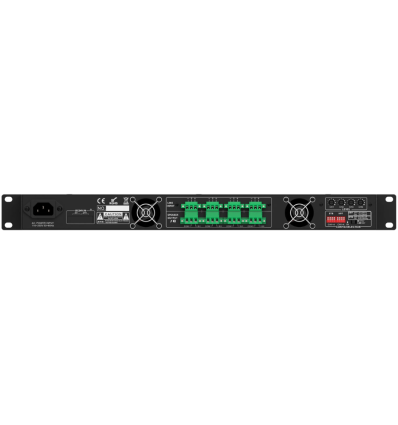 Audibax Pro PA4500T amplificador instalación 19" 4x500W