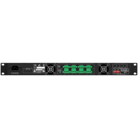 Audibax Pro PA4500T amplificador instalación 19" 4x500W