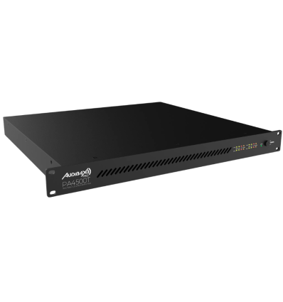 Audibax Pro PA4500T amplificador instalación 19" 4x500W