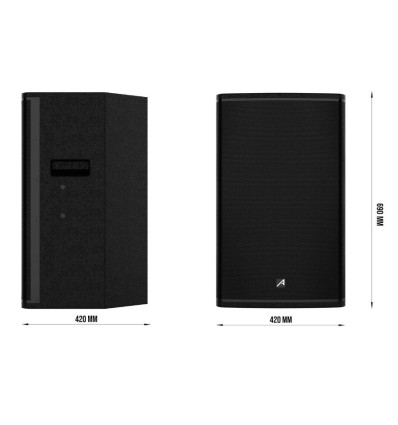 Audibax Columbia 15 altavoz pasivo 15” potente DJ