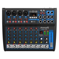 Audibax MG08 USB mesa mezclas Bluetooth y efectos