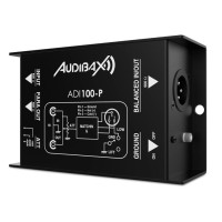 Audibax ADI-100P caja de inyección pasiva DI Box