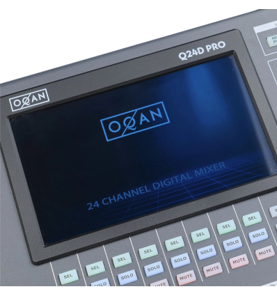 OQAN Q24D PRO mesa de mezclas digital de 24 canales