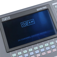 OQAN Q24D PRO mesa de mezclas digital de 24 canales