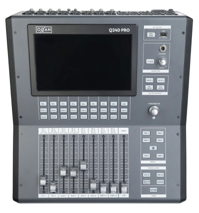 OQAN Q24D PRO mesa de mezclas digital de 24 canales