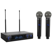 Audibax Sidney 1250 A micrófono doble UHF con maleta