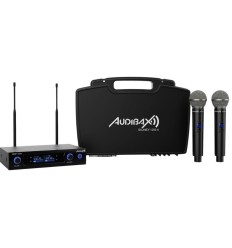 Audibax Sidney 1250 A micrófono doble UHF con maleta