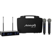 Audibax Sidney 1250 A micrófono doble UHF con maleta