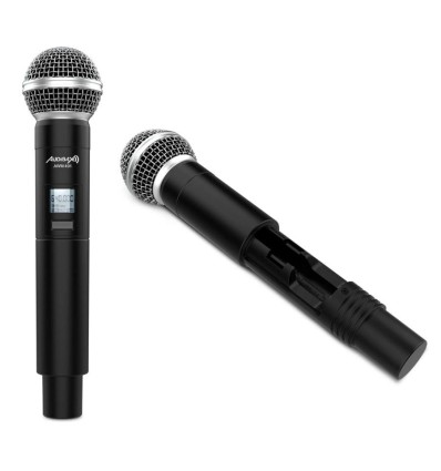 Audibax AWM 401 micrófono inalámbrico 4 canales UHF