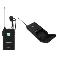 Audibax AWM 402 micrófono lavalier 4 canales UHF
