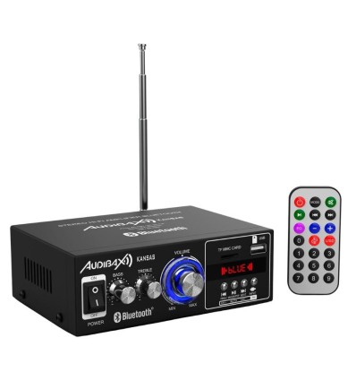 Audibax Kansas amplificador HiFi Bluetooth 2x40W