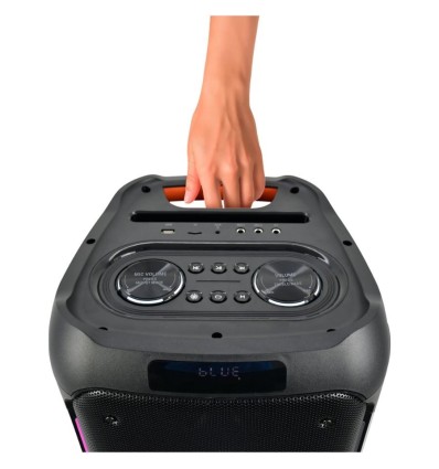 Altavoz portátil Ibiza Sound COLUMBA1200 - 1200W con Bluetooth y luces